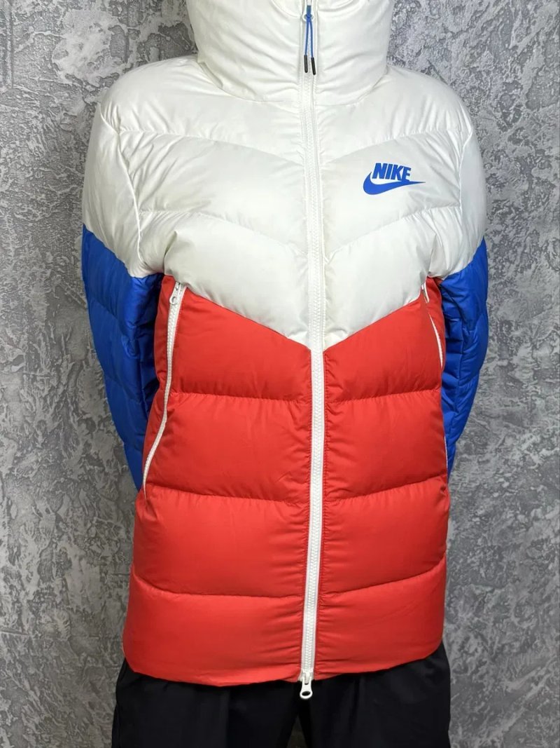 Nike куртка пуховик XS-S размер стёганая яркая — фото 3