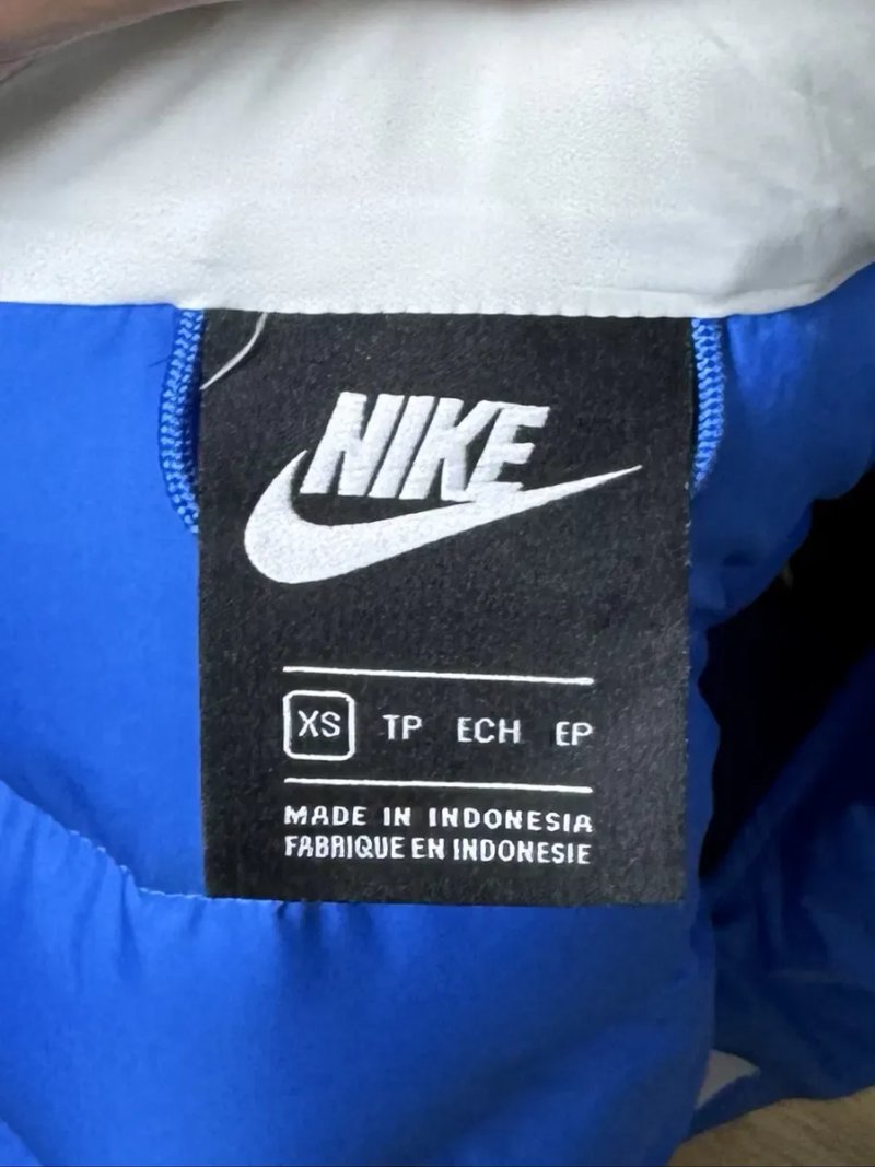 Nike куртка пуховик XS-S размер стёганая яркая — фото 5