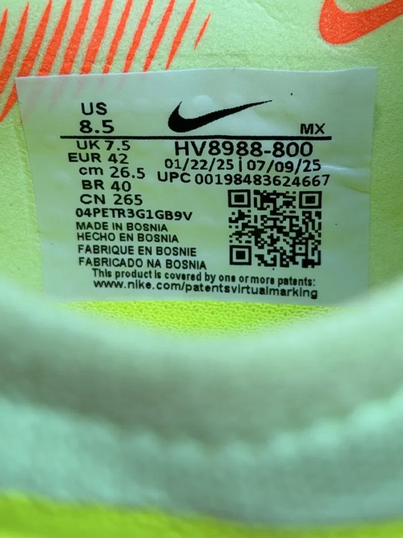 Nike Phantom 6 Low Elite Sg оригінал бутси чоловічі розмір 42 (26.5) нові HV8988-800 — фото 8