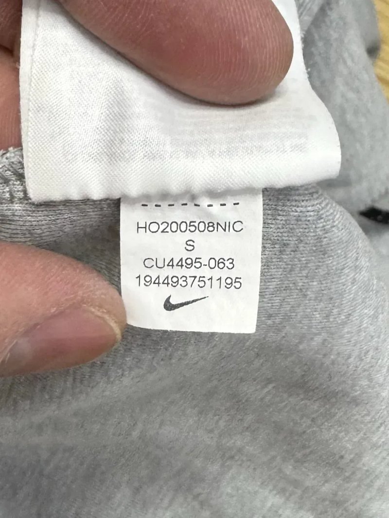 Nike Tech fleece штаны S размер спортивные серые на манжетах — фото 3
