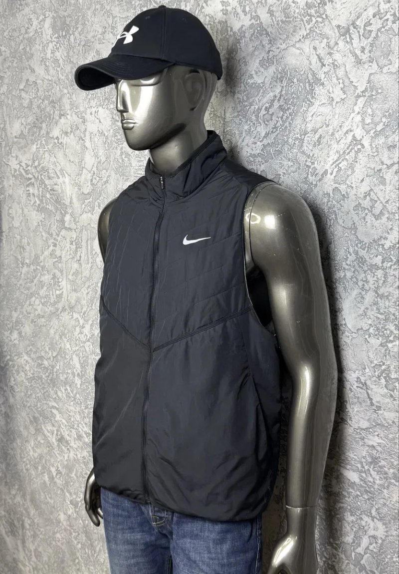Nike Therma-fit running жилетка XL размер беговая черная — фото 7