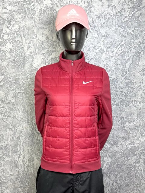 Nike Thermal-Fit кофта XS размер женская беговая темно-красная