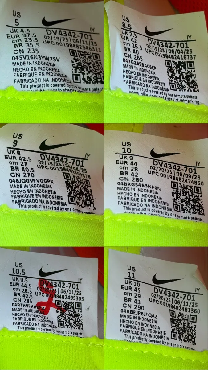 Nike Tiempo Legend 10 Academy Tf оригінал сороконіжки чоловічі розмір 40 (25см) 42 (26.5см) 42.5 (27см) 44.5 (28.5см) нові DV4342-701 — фото 7