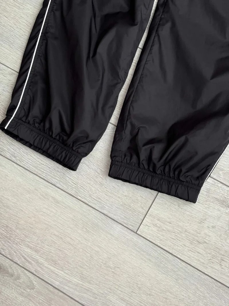 Nike Vintage Retro Nylon Y2K Size L Л Розмір Найк Вінтаж Ретро Чорні Чоловічі Спортивні Вінтажні Штани Нейлонові Брюки Оригінал — фото 4