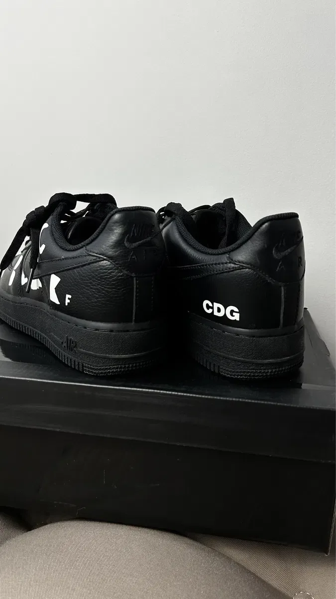 Nike x Comme des Garçons Air Force 1 Low Retro оригинал размер 43 — фото 5
