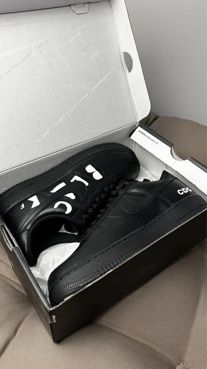 Nike x Comme des Garçons Air Force 1 Low Retro оригинал размер 43 — фото 8