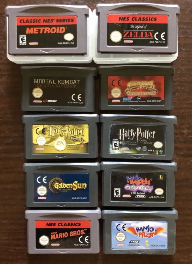 Nintendo Game boy: Zelda Metroid Pokemon, Battltoads Harry Potter, Resident Evil, Contra Mega Man, Castlevania Mortal Kombat, Golden Sun Shining Force — фото 4