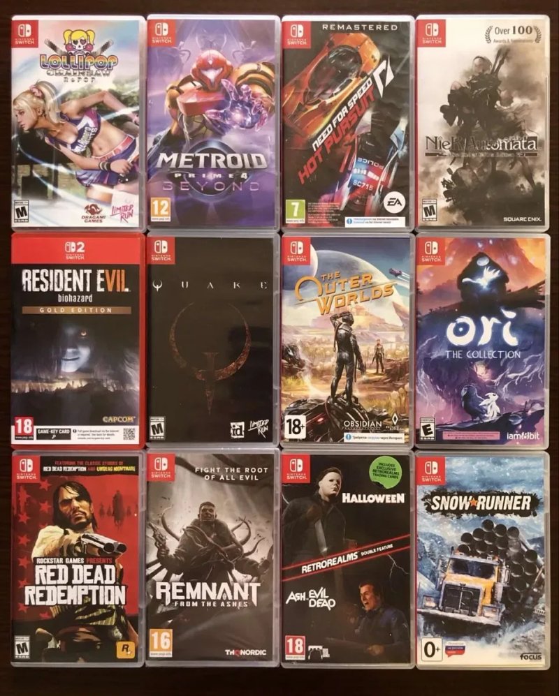 Nintendo Switch: Fatal Frame, Disco Elysium, Divinity Original Sin, Resident Evil, Castlevania Cyberpunk 2077, Clock Tower, Zelda Stalker Ведьмак RDR — фото 3