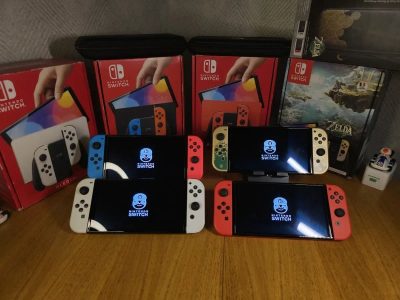 Nintendo switch oled + ігpи, 256 гб + Чохол — фото 2