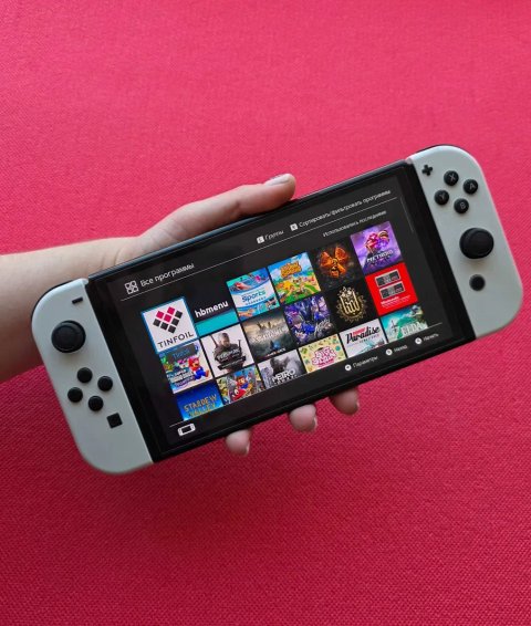 Nintendo switch oled + ігри, кп 128 гб