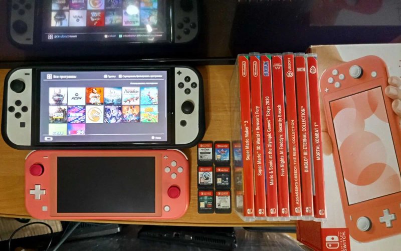 Nintendo SwitchV2(Лиц,ОбменПриставкиИгр-MK,Diablo,Mario,Assasins,Fifa) — фото 2