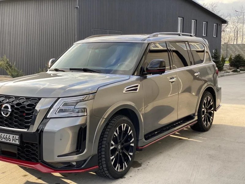 Nissan Armada 2016-2024 Комплект обвісів (Nismo 2024) для 2010-2020 — фото 2