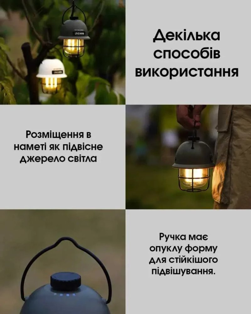 Nitecore LR40 Ліхтар Кемпінговий з функцією Power Bank — фото 4