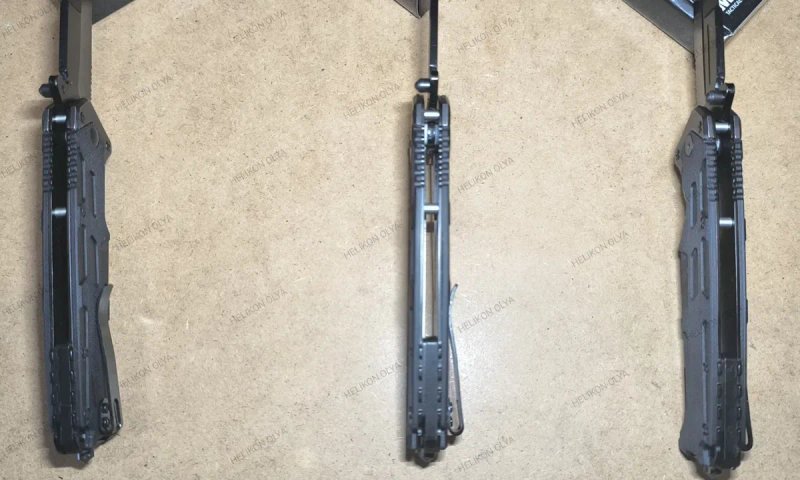 ‼️НІЖ ASSAULT BLACK MIL-TEC 15325500 EDC складний серейтор  склобій авто пружина кліпса‼️ — фото 7