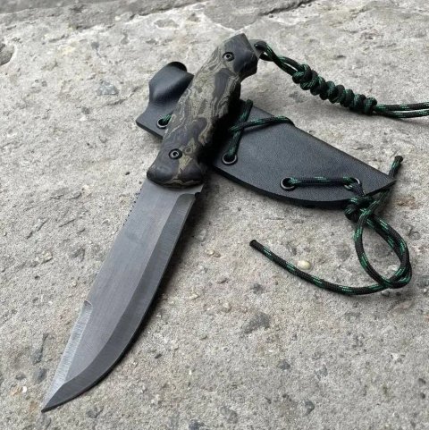 Ніж Мандрівник Мілітарі KN113 Подарок мужчине
Нож ручной работы