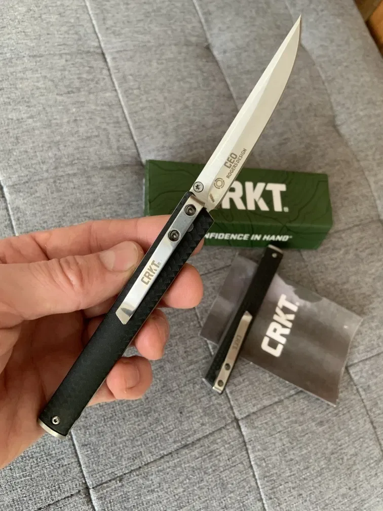 Ніж складний CRKT 7096 CEO нож складной Джентльмен  нож раскладной — фото 2