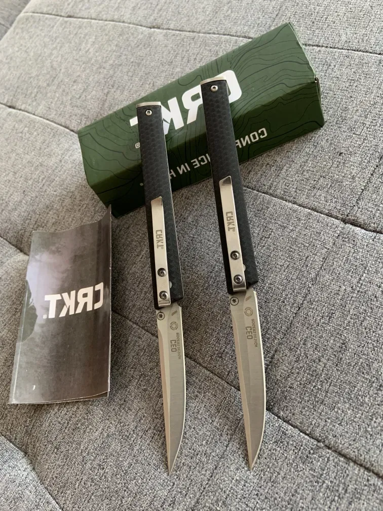 Ніж складний CRKT 7096 CEO нож складной Джентльмен  нож раскладной — фото 3