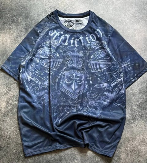 НОВА Affliction футболка sk8 y2k vintage mma