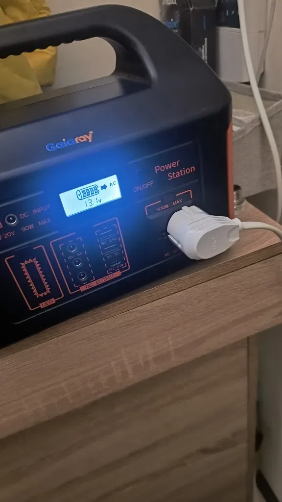 Нова електростанція 500W, велика ємність 461Wh / з ДБЖ(UPS)/ LiFePO4 — фото 3