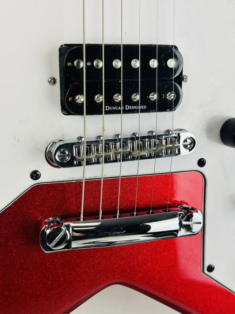 Нова гітара Jackson X Series Signature Scott Ian King V KVXT Candy Apple Red — фото 2