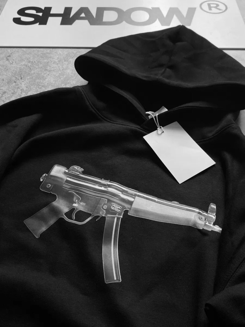НОВА Худі OSAMASON MP5 hoodie | чорна кофта осамасон ерд drip dril дрил дрип opium archive erd avantgarde amiri corteiz project опіум архив — фото 2