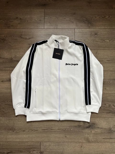 НОВА Кофта Palm Angels White | Зипка Пальм енджилс палм зіпка/світшот