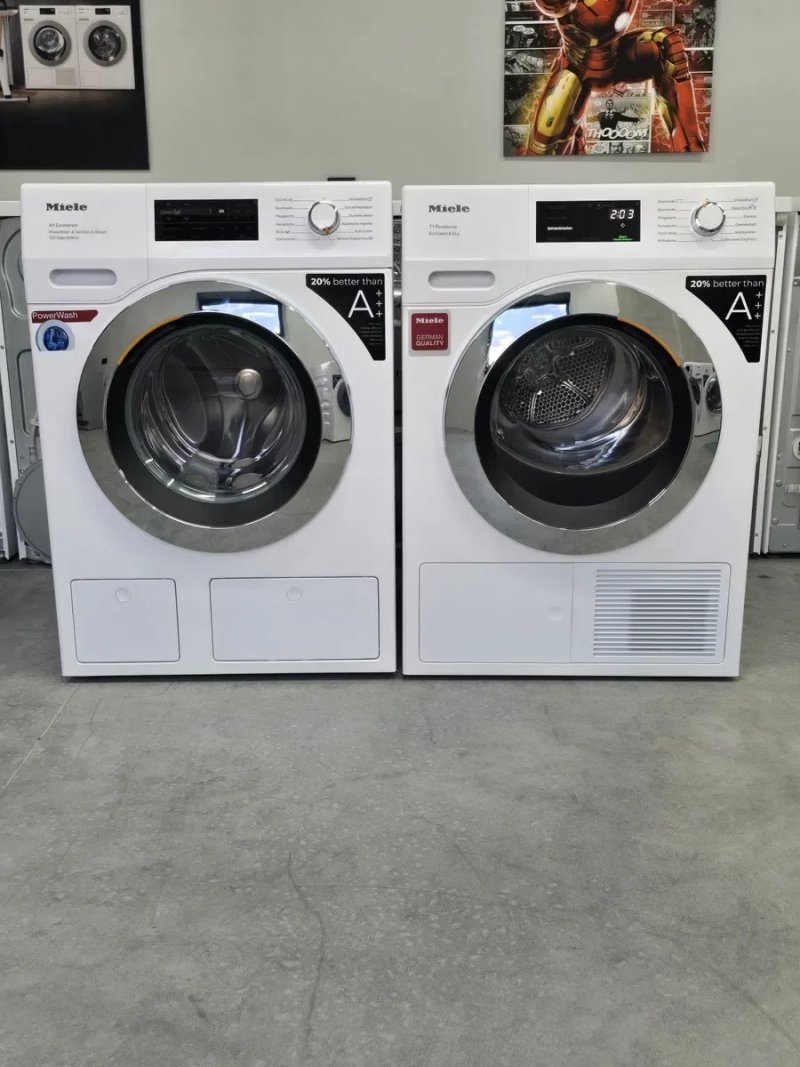 ‼️Нова модель комплект Пралка Miele WEI895 Steam сушка Miele  TEF 775 2025‼️ — фото 5