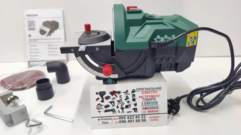 Нова оригінал дискова шлифовальна машина з Німеччини PARKSIDE PTSG 140/машинка/шліфмашина шліфувальна/шліфувальний станок — фото 6