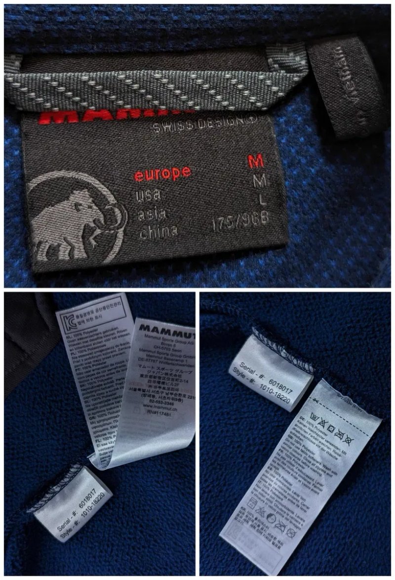 Нова оригінал Mammut Andalo ML кофта — фото 2