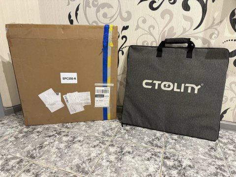 Нова сонячна панель CTOLITY 200W — повний комплект