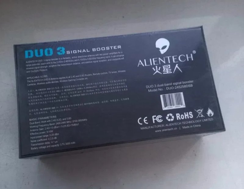 новая, Антенна усилитель сигнала Alientech Duo III — фото 3