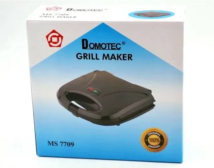 Новая бутербродница Domotec 7709 /1000 Вт гриль / сендвичница / тостер — фото 6