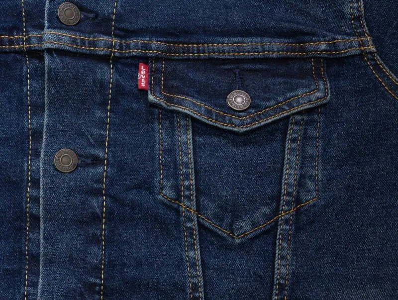Новая джинсовая куртка, пиджак Levis, Trucker Jacket. Джинсы Левис — фото 6