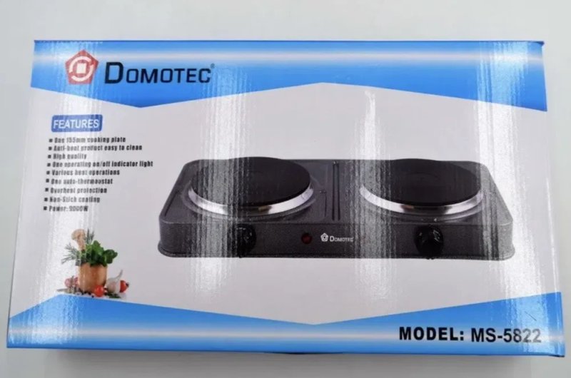 Новая электроплита Domotec 2000W дисковая настольная Плита печь плитка — фото 8