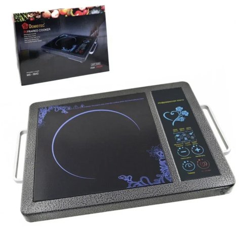 Новая инфракрасная плита Domotec MS-5842 / плитка электроплита печь