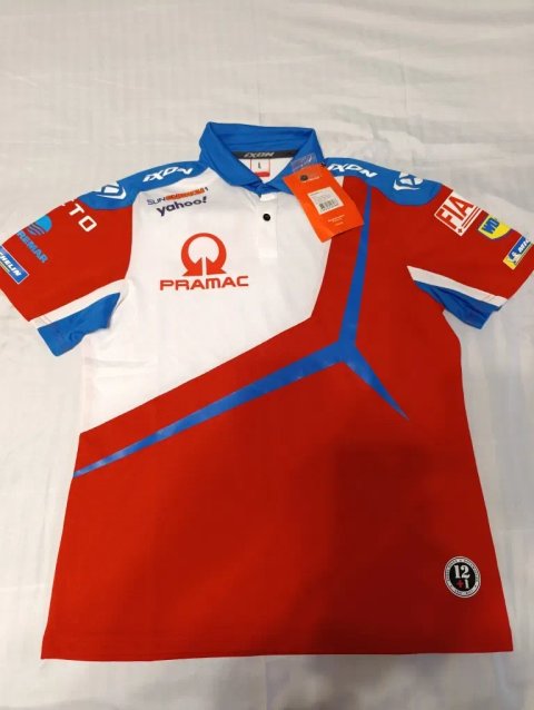 Нове оригінальне поло Ixon Pramac Racing MotoGP (Розмір L)
