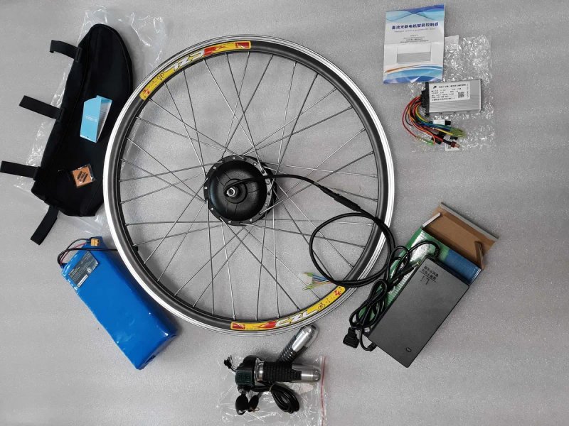 Готовий електронабір 36V 350W для велосипеда MXUS/Bafang велонабор,мотор колесо,Електроколесо, Електровелосипед 20"24"26"27,5"28" Мотор Колесо, Вело — фото 3