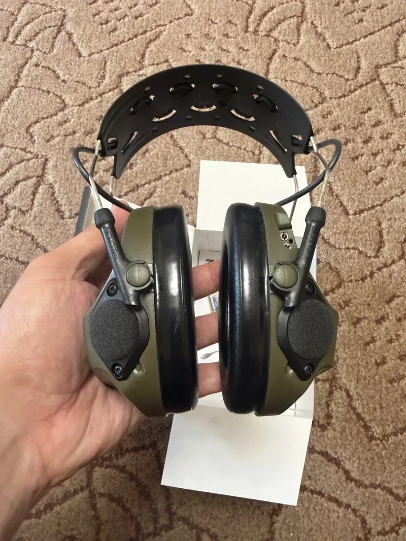 Нові! Активні навушники 3m Peltor ComTac VIII Headband та Neckband, кріплення на шолом — фото 4