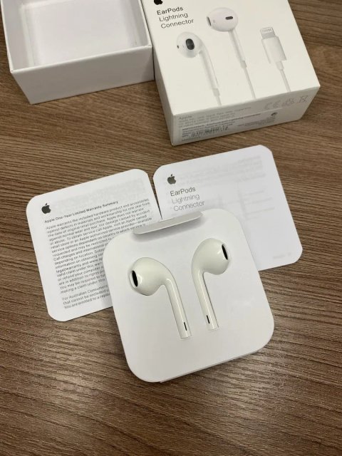 Нові Apple Earpods Lightning connector A1748 провідні навушники