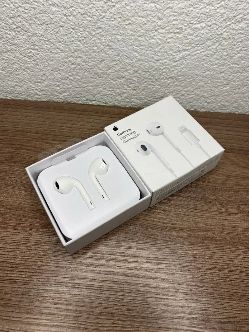 Нові Apple Earpods Lightning connector A1748 провідні навушники — фото 3