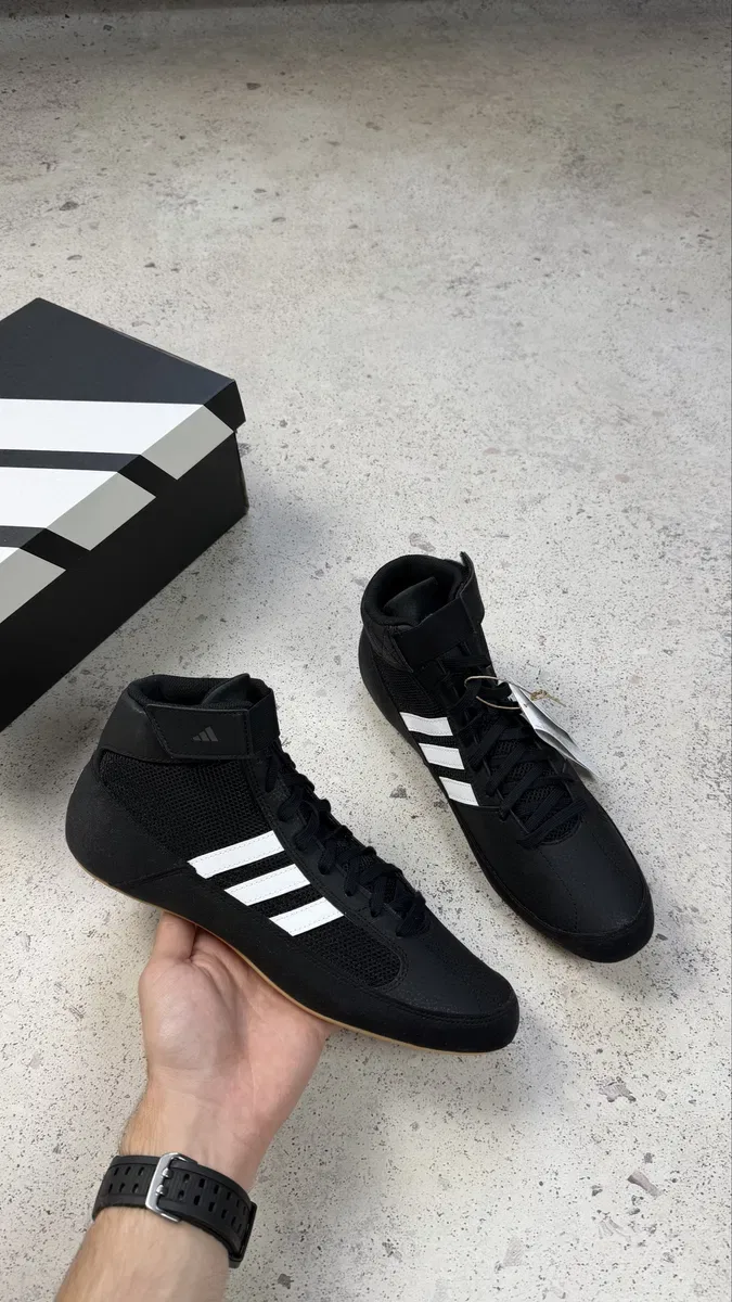 Нові борцівки боксерки Adidas HVC 2 (AQ3325) оригінал з коробкою — фото 4