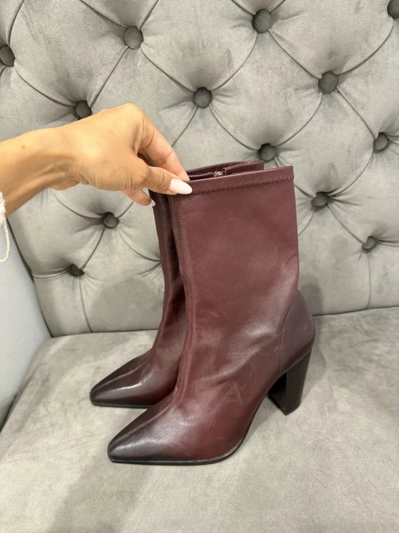 Нові черевики чоботи козаки ботильйони zara 38 — фото 3