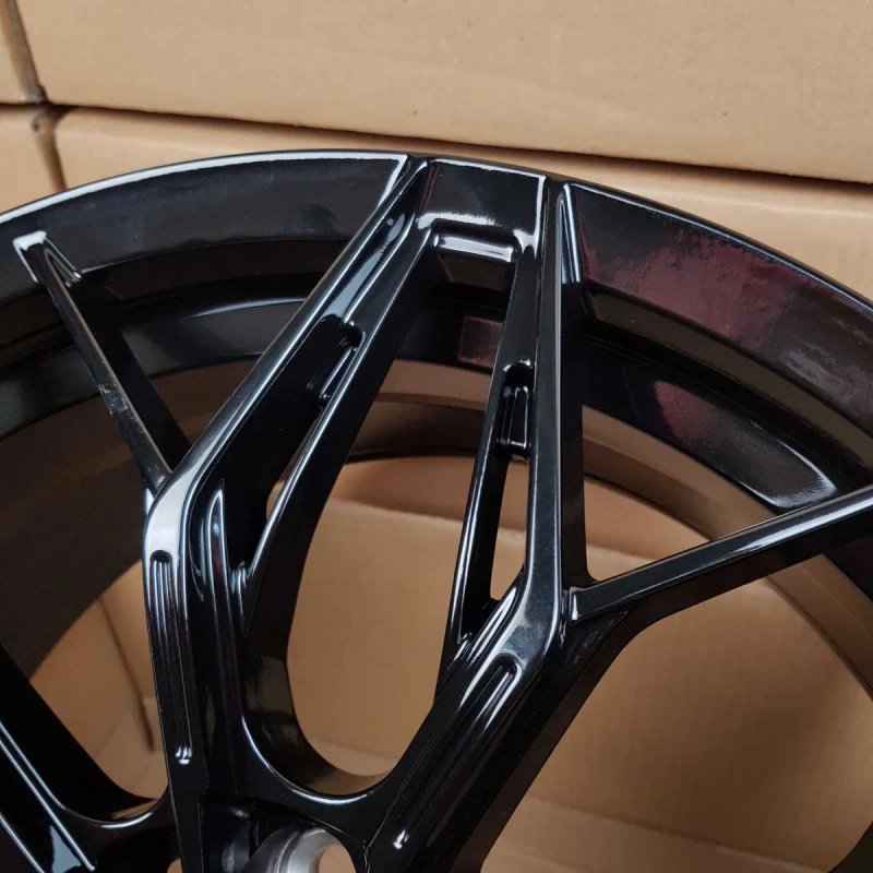 Нові Диски На Авто R18 5x114.3 Toyota Camry Rav4 Tesla Model 3 Nissan Rogue Lexus ES Honda Accord CR-V Mazda 6 Kia Hyundai Black — фото 5