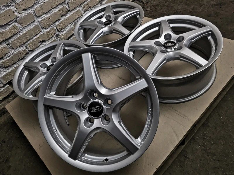 Нові напівковка R17 5x108 | Original | Ford/Renault/Volvo/Jaguar/Land Rover... | Рідна фарба, без дефектів | Комплект / 4шт | FlowForming / 8KG — фото 2
