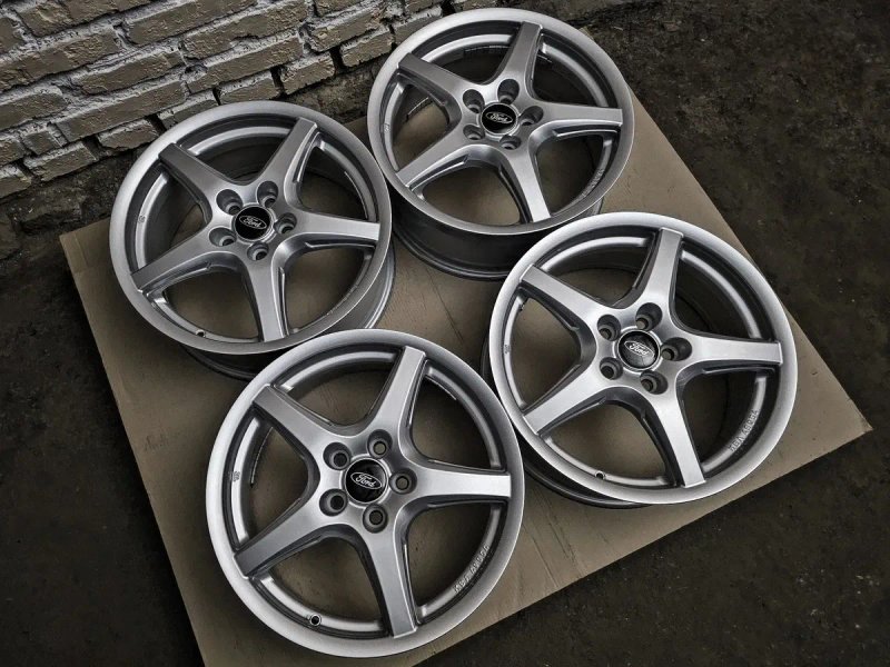 Нові напівковка R17 5x108 | Original | Ford/Renault/Volvo/Jaguar/Land Rover... | Рідна фарба, без дефектів | Комплект / 4шт | FlowForming / 8KG — фото 4