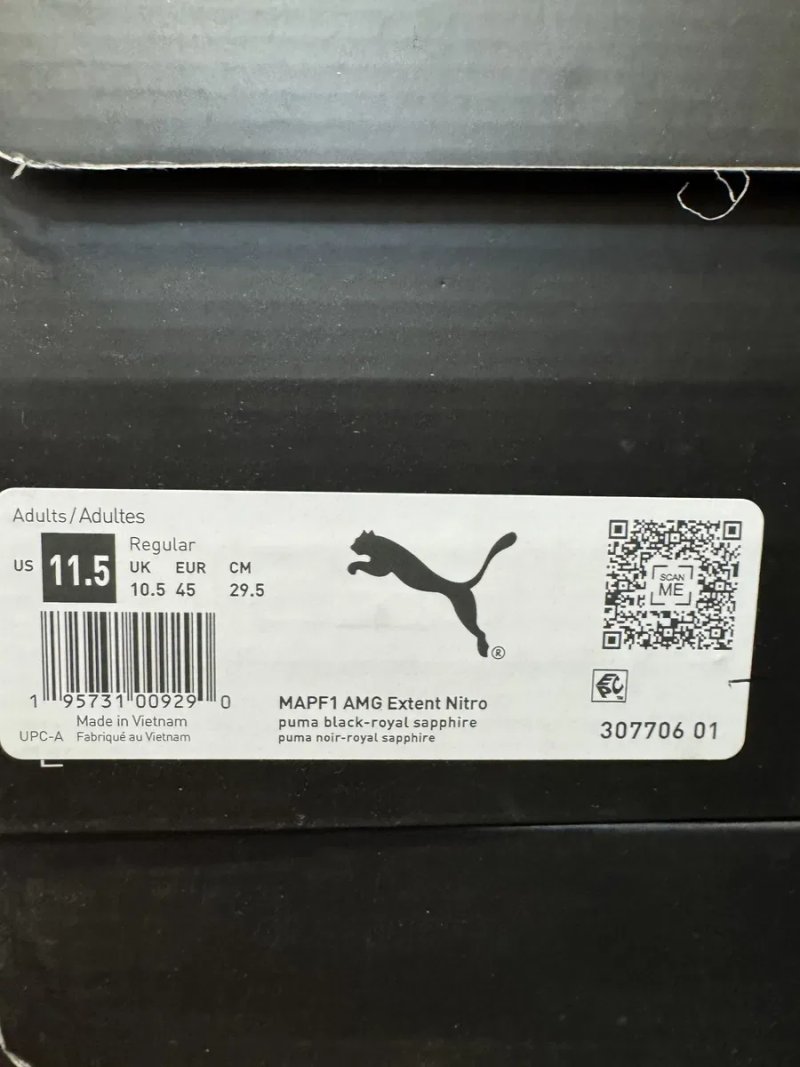 НОВІ PUMA ОРИГІНАЛ 11,5 45 29,5см NITRO чоловічі кросівки 307706 01 — фото 6