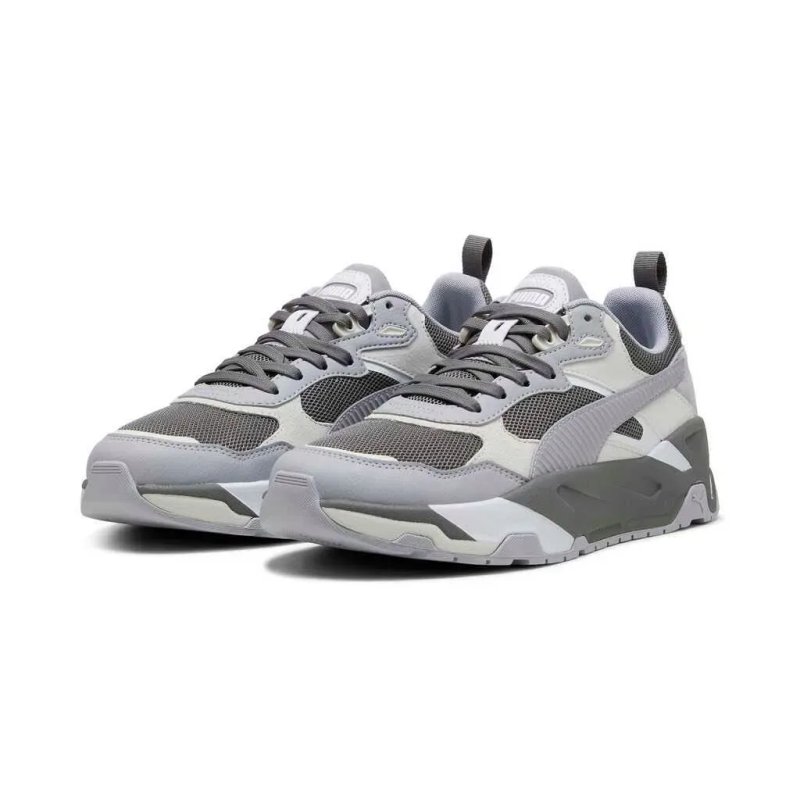 НОВІ PUMA ОРИГІНАЛ 9 42 27 чоловічі кросівки 389289 24 TRINITY сірі спортивні повсякденні новые мужские кроссовки оригинал пума серые оригінальні — фото 5