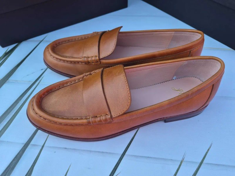 Нові шкіряні лофери J.Crew Penny Loafers (США), розм. 39 (9 US), устілка 26 см — фото 2