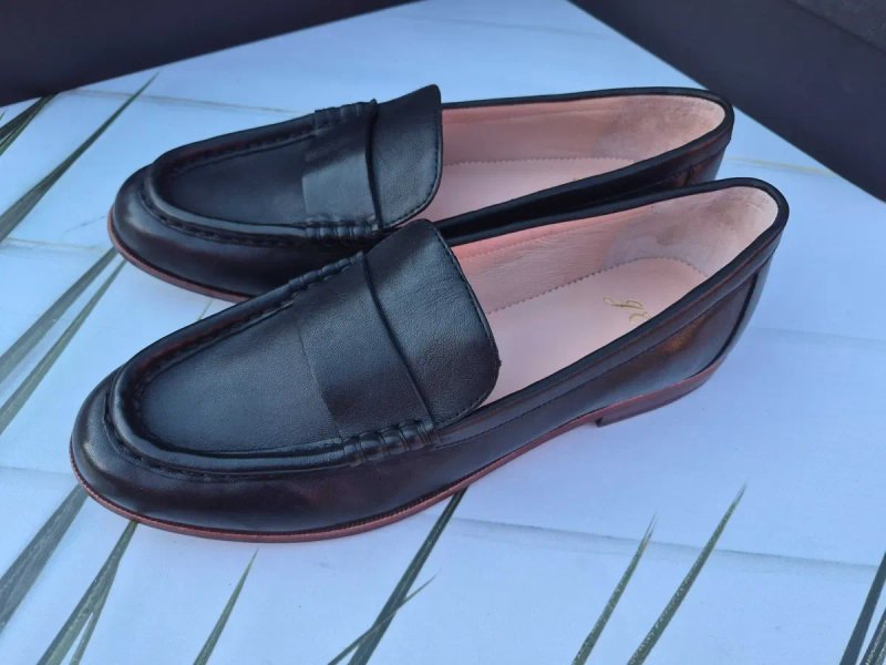 Нові шкіряні лофери J.Crew Penny Loafers (США), розм. 39 (9 US), устілка 26 см — фото 3