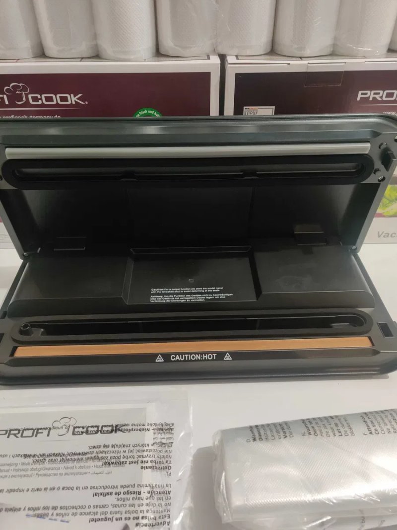 Нові з Германії! Вакууматор ProfiCook PC-VK 1080 вакуумний пакувальник вакуматор упаковщик — фото 3